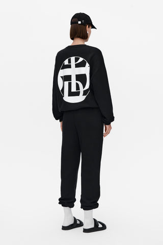 The Loose Fit Sweatshirt, Black