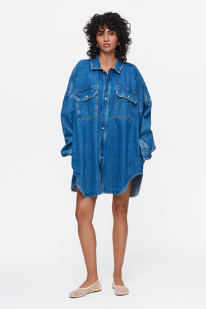 The Denim Shirt Dress