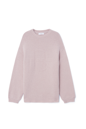 The LB knitted Sweater, Beige