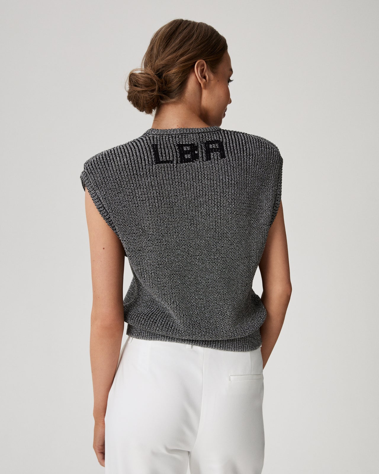 The Knitted Silver Vest