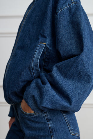 The Denim Bomber Jacket