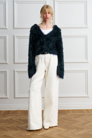 The Fluffy V-neck Sweater