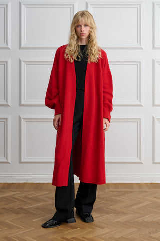 The Long Wool Cardigan