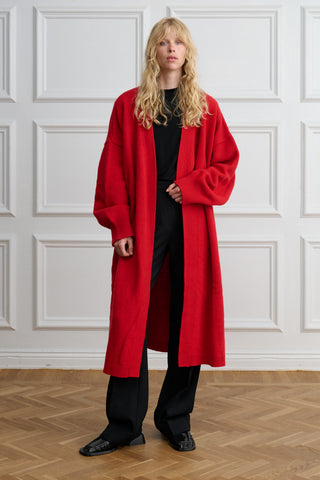 The Long Wool Cardigan