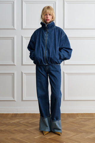 The Denim Bomber Jacket