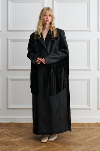 The Statement Leather Coat