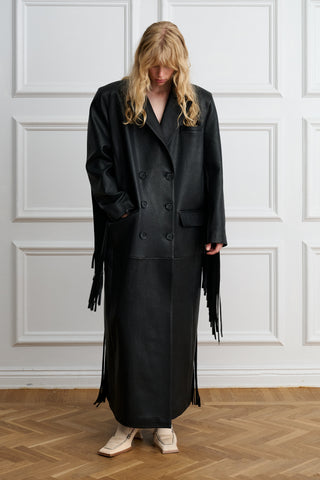 The Statement Leather Coat