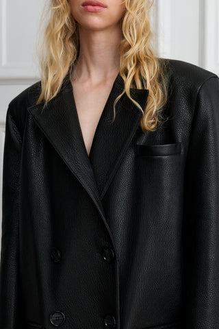 The Statement Leather Coat