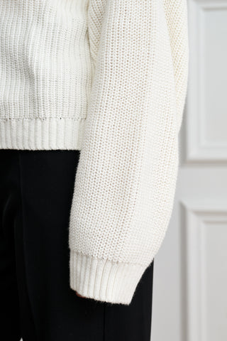 The Signature Knitted V-neck