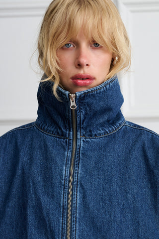 The Denim Bomber Jacket