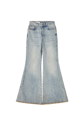 High Waist Flare Jeans 055