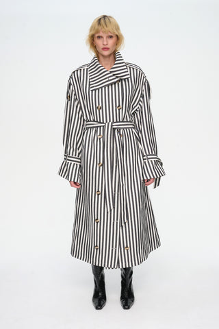The Striped Trenchcoat