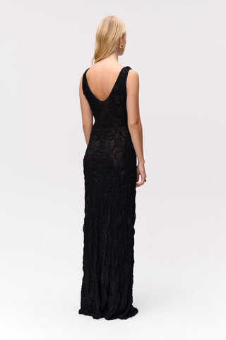 Long, maxi lace dress from Lis Bonne Atelier