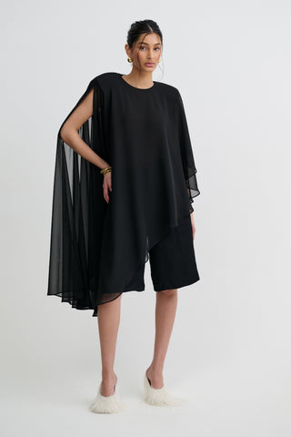 The Chiffon Cape Lis Bonne Atelier The Chiffon Cape Lis Bonne Atelier