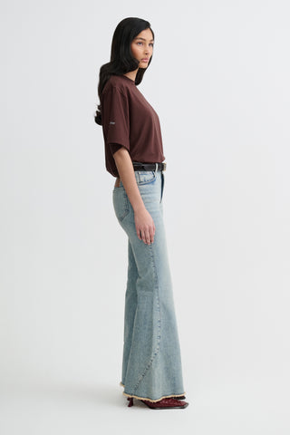 High Waist Flare Jeans 055