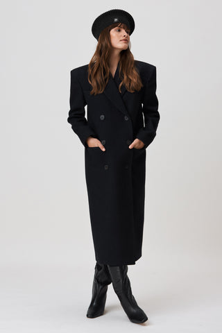 The Statement Coat Black